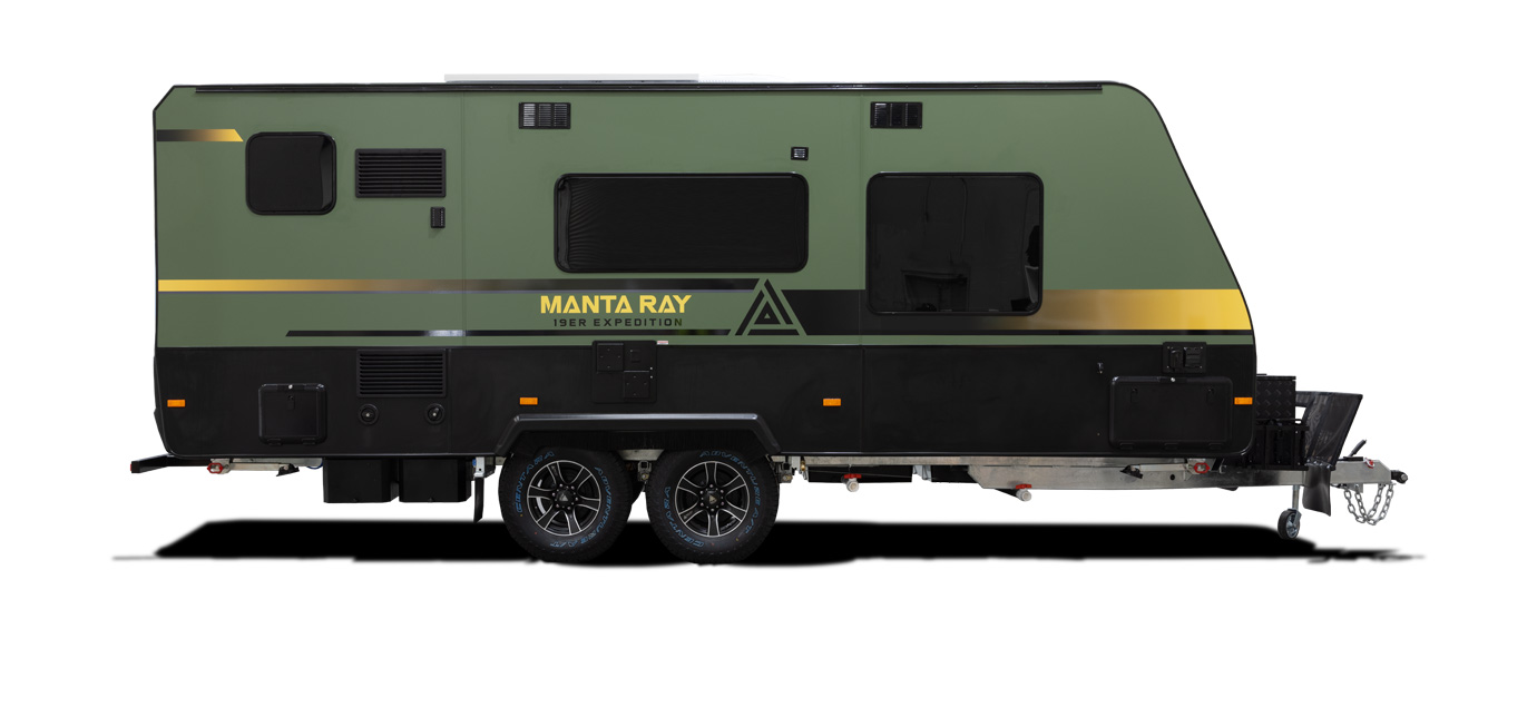 Manta Ray 19 Ft Expedition Side